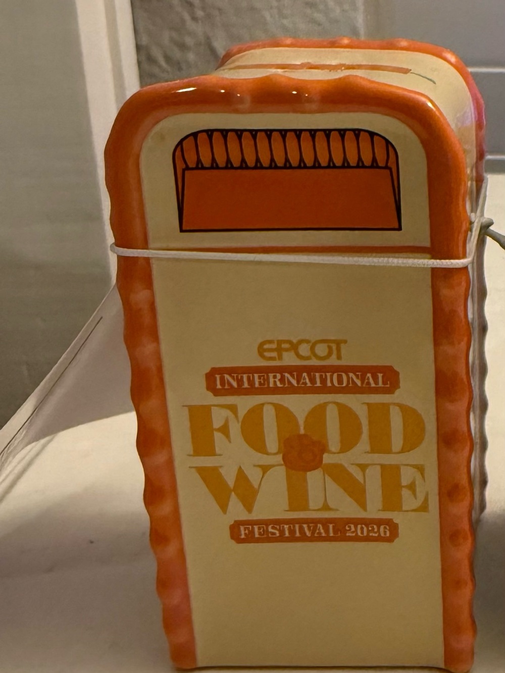 Disney Food & Wine Festival 2026 Ceramic Salt and Pepper Shaker